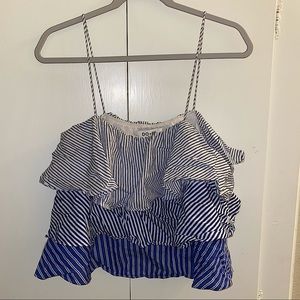 Ruffle tank top